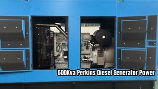 500Kva Perkins Dizel Jeneratör Güç Çözümü