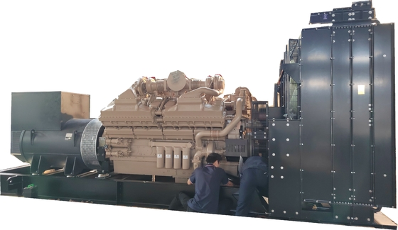 satın al 2500kva Cummins Dizel Jeneratör Seti Konteyner Sessiz Tip İngiltere Motoru online manufacture