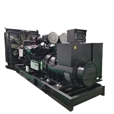 satın al 1350kw yedek dizel jeneratör kapalı 50Hz 3 fazlı 1500kw Cummins jeneratör seti online manufacture