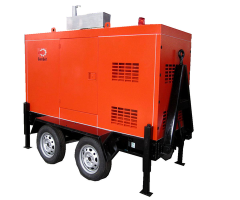 satın al 1500rpm 1800rpm Treyler Dizel Jeneratörler Üç Fazlı Cummins Enerji Santrali online manufacture