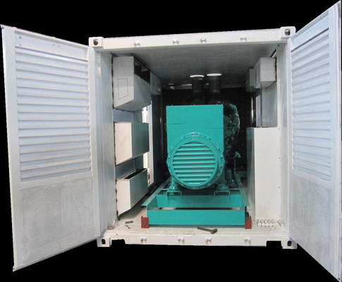 satın al 1000kw Konteyner Dizel Jeneratör Su Soğutmalı Sessiz 3 Fazlı Jeneratör 1MW online manufacture