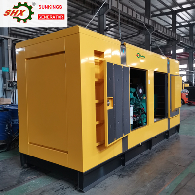 700kVA Cummins Su Soğutucu Dizel Jeneratör Elektrik Jeneratörü Tedarikçi