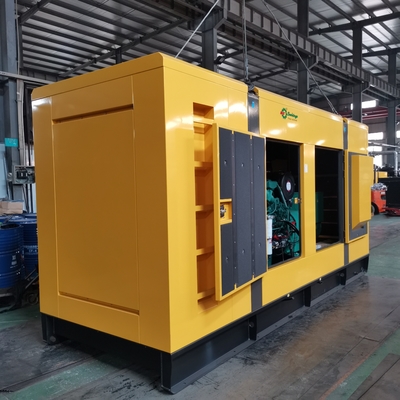 1800rpm Cummins Dizel Jeneratör 500kva 3 Fazlı Sessiz Dizel Jeneratör 400kw