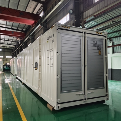 Büyük 1000kva dizel jeneratör seti üç fazlı fırçasız 800KW su soğutması