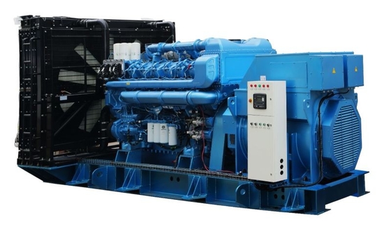 Cummins Yuchai Weichai motoru ile 1MW 2MW doğal gaz/biyogaz gaz jeneratörü seti