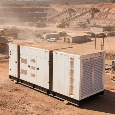 SHX 2500 Kva Açık Çerçeveli Dizel Jeneratör Yüksek Güç 2MW Büyük KW Çok yönlü ve Verimli