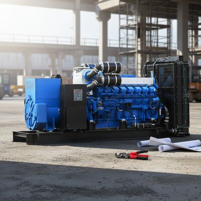 Doğal Gaz Açık Çerçeve Jeneratör 400kw 500kva lpg Jeneratör Enerji Santrali için Endüstriyel Bina için Fabrika Fiyatı