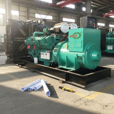 Cummins jeneratörü özel açık tip dizel jeneratörü 1000kw 1250kva dizel jeneratörler santral için fabrika fiyatı için