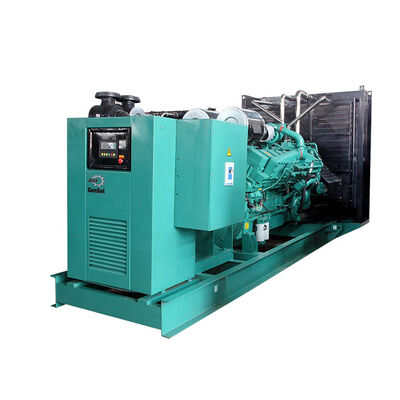 Cummins Motoru için 480v 550/600kw 687.5/750kva düşük gürültülü bekleme dizel jeneratörü