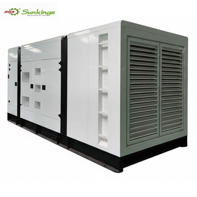 Cummins Kta38-G4 Sessiz Tip Dizel Jeneratör 1250kva/1000kw Yedek Güç Kapasitesi ATS ve Stamford Alternatör Özellikli