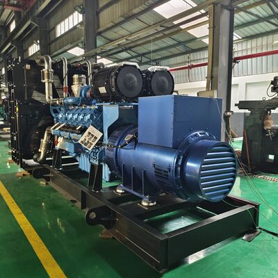 300kw 1mw Weichai doğal gaz jeneratörü 500kw 1000kw doğal gaz jeneratör seti 3 fazlı endüstriyel jeneratör