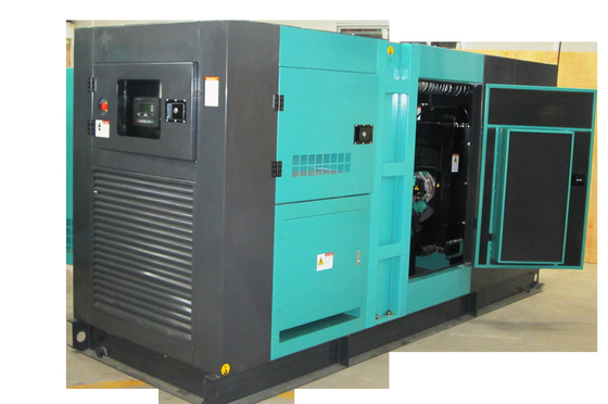 ISO8528 Ağır Hizmet Yüksek Gerilim Jeneratörleri Ses Geçirmez Cummins 500 Kva Dg Set