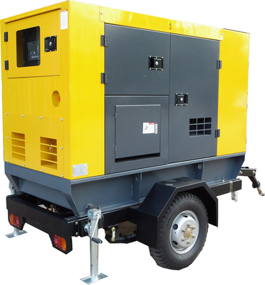 220 Volt 380 Volt 400 Kva DG Setli Mobil Römork Tekerlekli Dizel Jeneratör